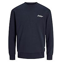 BEAU SWEAT CREW CHAMBRAY BLUE - Jack & Jones