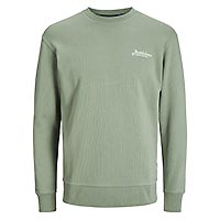 BEAU SWEAT CREW GREEN - Jack & Jones