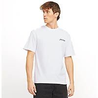 BEAU TSHIRT FRONTPRINT WHITE - Jack & Jones