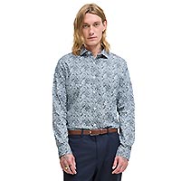 BLACKPOOL SHIRT GOBLIN BLUE - Jack & Jones