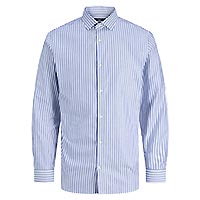 BLAPARKER SHIRT BLACK IRIS - Jack & Jones