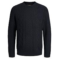 BLUSEAN KNIT DARK NAVY - Jack & Jones