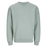 BRADLEY SWEAT CREW GREEN - Jack & Jones