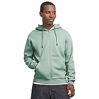 BRADLEY ZIP SWEAT GREEN - Jack & Jones