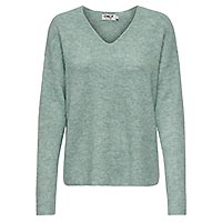 CAMILLA PULLOVER BLUE SURF - Only