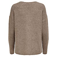 CAMILLA PULLOVER CARIBOU BROWN - Only