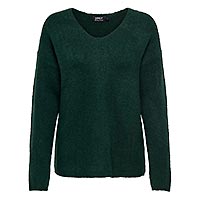 CAMILLA PULLOVER SCARAB GREEN - Only