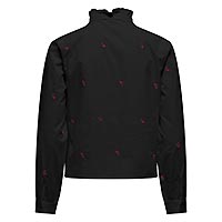 CAMILLE SHIRT BLACK  - Only