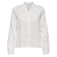 CARMEN SHIRT WHITE SPARKLES - Only