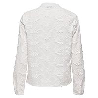 CARMEN SHIRT WHITE SPARKLES - Only