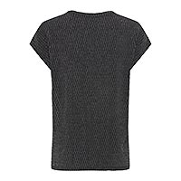 CAROL VNECK BLACK GLITTER - Only