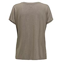 CARRY GLITTER TOP WALNUT - Only
