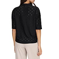 CATHINKA BUTTON TOP BLACK - JDY