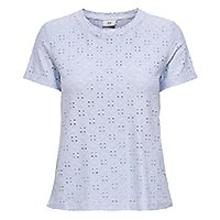 CATHINKA TAG TOP BLEU - JDY