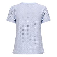 CATHINKA TAG TOP BLEU - JDY