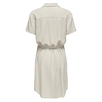 CAYA SHIRT DRESS MOONBEAM - JDY