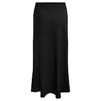 CHIGO ANKLE SKIRT BLACK - Only