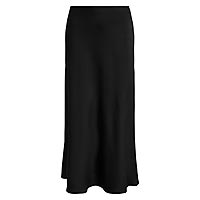 CHIGO ANKLE SKIRT BLACK - Only