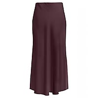 CHIGO ANKLE SKIRT WINE - Only