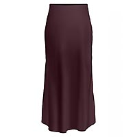 CHIGO ANKLE SKIRT WINE - Only
