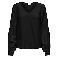 CORA V NECK BLACK - JDY