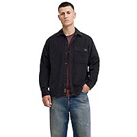 CORDUROY OVERSHIRT BLACK - Jack & Jones