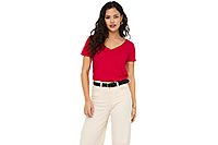 DALILA V NECK LUREX SKI PATROL - JDY