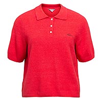 DEBBIE POLO KNIT POINSETTIA - Object