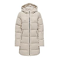 DOLLY CORD PUFFER COAT MOON - Only