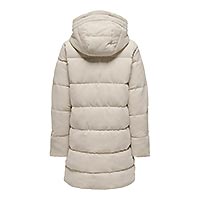 DOLLY CORD PUFFER COAT MOON - Only