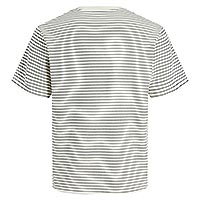 DOVER STRIPED TEE ANTIQUE WHITE - Jack & Jones