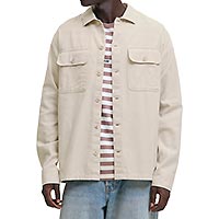 ECHARGE OVERSHIRT MOONBEAM - Jack & Jones