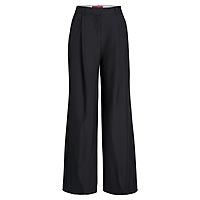 ELLIS WIDE PANTS SKY BLACK L32 - JJXX