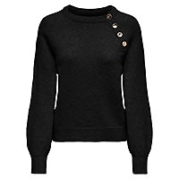 EMMA KNIT BLACK - Only