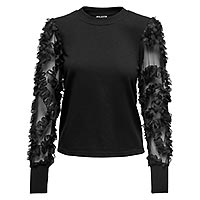 FAIRVIEW SWEAT BLACK - JDY