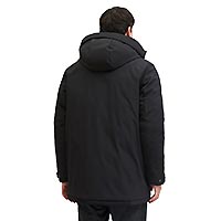 FINN SOFTSHELL PARKA BLACK - Jack & Jones