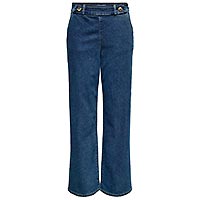 GEGGO WIDE JEANS BLUE L32 - JDY