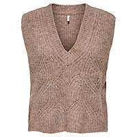 GILA VNECK VEST COCONUT - Only