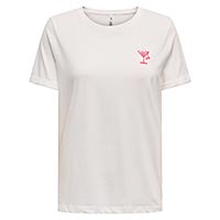 GITTE GLASS TOP CLOUD DANCER - Only