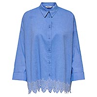 GRACES TULUM SHIRT BLUE - Only