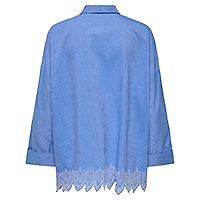 GRACES TULUM SHIRT BLUE - Only