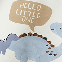 HELLO LITTLE ONE DINO WHITE - Name it