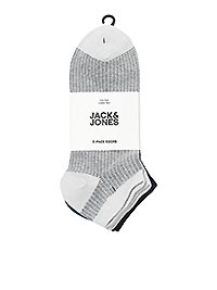 JACBRYAN BIRD EYE SHORT SOCKS 3 PACK - Jack & Jones