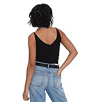 JDYANNA SL TOP KNT NOOS BLACK - JDY