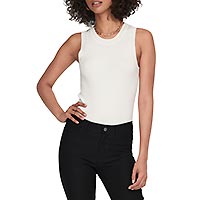 JDYAYA TANK TOP KNIT NOOS CLOUD DANCER - JDY