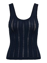 JDYBEAUTY SL GLITTER STRUC TOP BLACK IRIS - JDY