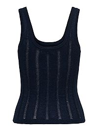 JDYBEAUTY SL GLITTER STRUC TOP BLACK IRIS - JDY