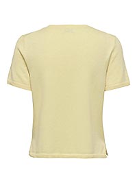 JDYBODIL SS ONECK PULLOVER DOUBLE CREAM - JDY