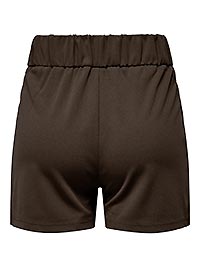 JDYGEGGO LIFE  SHORTS CHOCOLATE BROWN - JDY