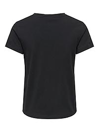 JDYHESTER LIFE SS STUD TOP JRS BLACK STUDS - JDY